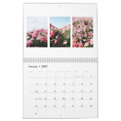 Calendrier Fleurs 2026 (Jan 2027)