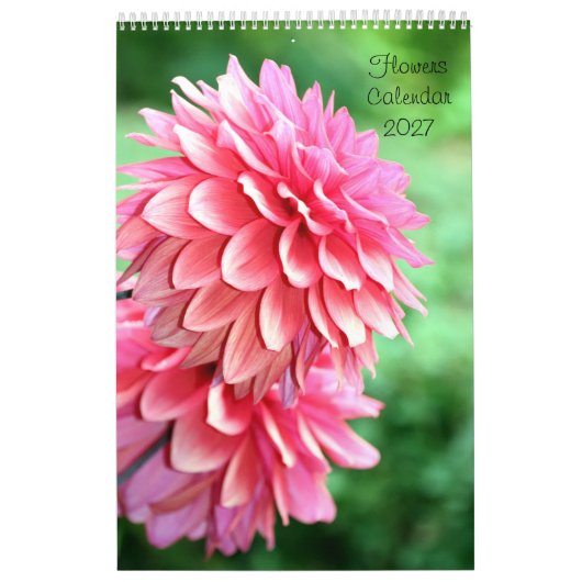 Calendrier Fleurs 2027 (Protection)