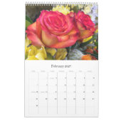 Calendrier Fleurs 2027 (Feb 2027)