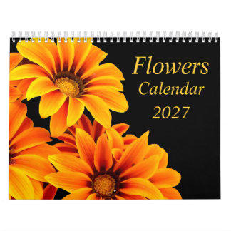 Calendrier Fleurs 2027