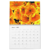 Calendrier Fleurs 2027 (Mar 2027)