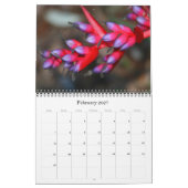 Calendrier fleurs 2027 (Feb 2027)