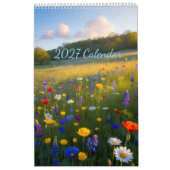 Calendrier Fleurs 2027 (Protection)