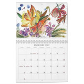Calendrier Fleurs à éclairer tous les mois (Feb 2027)