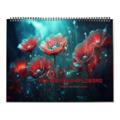 Calendrier Fleurs Aliens Imaginaires (Protection)