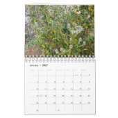 Calendrier Fleurs asiatiques (Jan 2027)