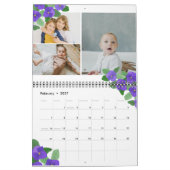 Calendrier Fleurs Berries et verdure Collage photo (Feb 2027)