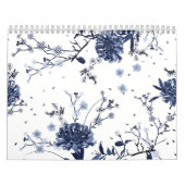 Calendrier Fleurs bleues (Protection)