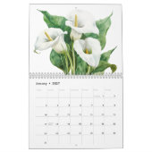 Calendrier Fleurs botaniques vintages 2025 (Jan 2027)