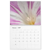 Calendrier Fleurs Colorées (Feb 2027)