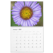 Calendrier Fleurs Colorées (Jan 2027)