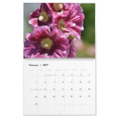Calendrier Fleurs dans la nature (Feb 2027)
