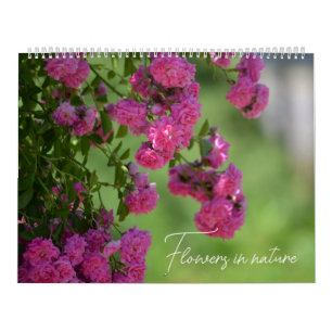 Calendrier Fleurs dans la nature