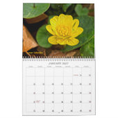 Calendrier Fleurs de bois (Jan 2027)