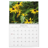 Calendrier Fleurs de bois (Mar 2026)