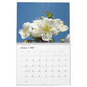 Calendrier FLEURS DE CERISIER Pommier Poire Pêche (Jan 2027)