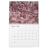 Calendrier FLEURS DE CERISIER Pommier Poire Pêche (Feb 2027)