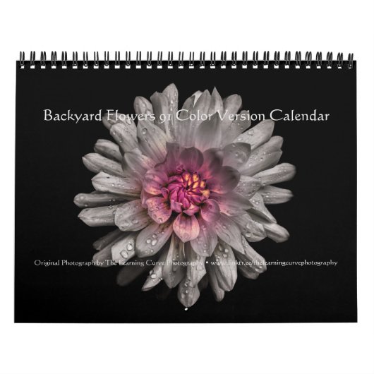 Calendrier Fleurs de jardin 91 Version couleur (Protection)