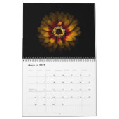 Calendrier Fleurs de jardin arrière No 69 version couleur (Mar 2027)