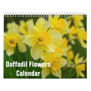 Calendrier Fleurs de jonquilles Floral 2027