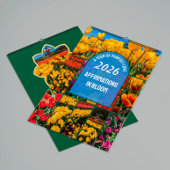 Calendrier Fleurs de Tulipe Affirmation Nouveaux Débuts Amour