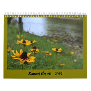 Calendrier Fleurs d'été 2025