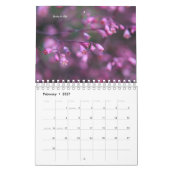 Calendrier Fleurs d'été délicates (Feb 2027)