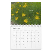 Calendrier Fleurs d'été délicates (Mar 2026)