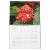Calendrier Fleurs du Costa Rica (Feb 2027)