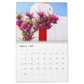 Calendrier Fleurs du monde entier (Feb 2027)