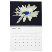 Calendrier Fleurs d'une couleur différente (Jan 2027)