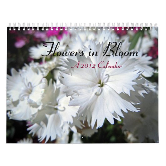 Calendrier Fleurs en fleur (Protection)