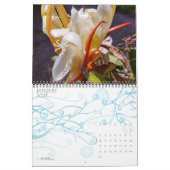 Calendrier FLEURS EXOTIQUES (Jan 2027)
