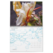 Calendrier FLEURS EXOTIQUES (Jan 2026)