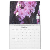 Calendrier Fleurs favorites Photos personnalisables (Mar 2027)