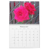 Calendrier Fleurs favorites Photos personnalisables (Feb 2027)