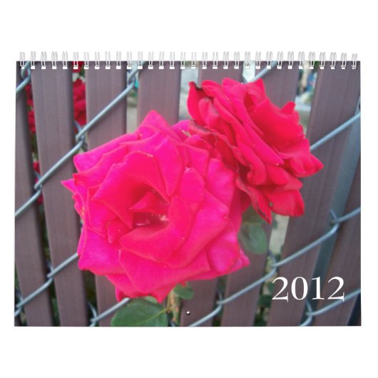 Calendrier Fleurs favorites Photos personnalisables (Protection)