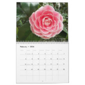 Calendrier Fleurs florales photographiques (Feb 2026)