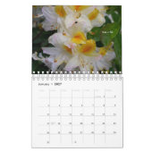 Calendrier Fleurs Jardins Jaunes (Jan 2027)