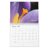 Calendrier Fleurs Jardins magnifiques (Feb 2027)