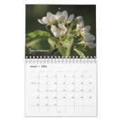 Calendrier Fleurs Jardins magnifiques (Mar 2026)