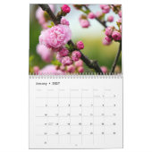Calendrier Fleurs lumineuses (Jan 2027)