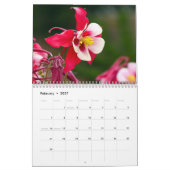 Calendrier Fleurs lumineuses (Feb 2027)