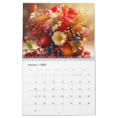 Calendrier Fleurs lumineuses 2025 (Jan 2027)