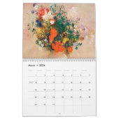 Calendrier Fleurs - Peintures de chefs-d'oeuvre d'artistes cé (Mar 2026)