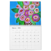 Calendrier Fleurs pour 2024 (Feb 2026)