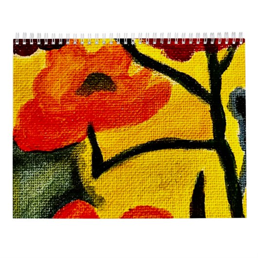 Calendrier Fleurs pour 2024 (Dos)