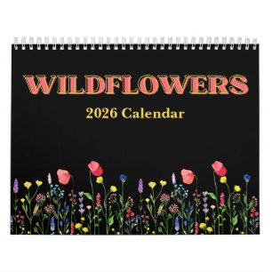 Calendrier Fleurs Sauvages 2026