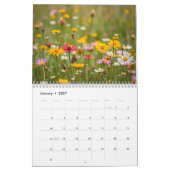 Calendrier Fleurs Sauvages 2026 (Jan 2027)