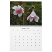 Calendrier Fleurs sauvages d'île d'Unalaska (Jan 2027)